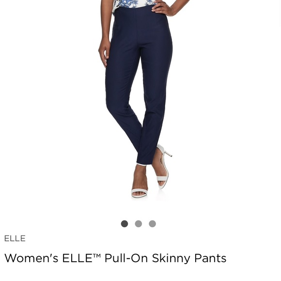 elle pull on skinny pants